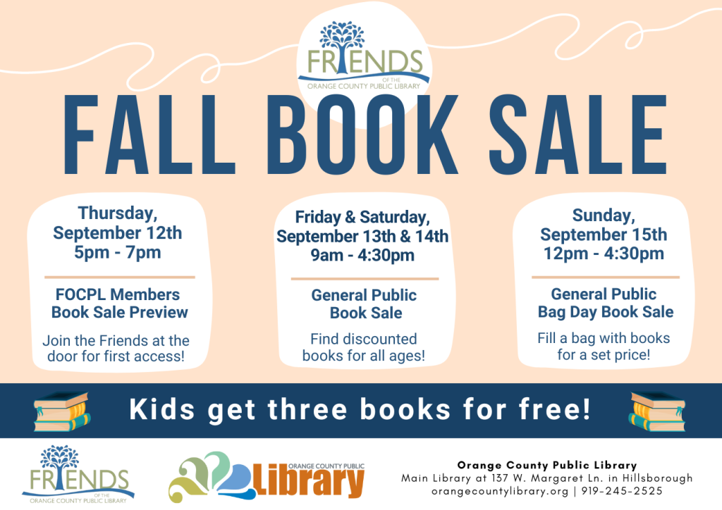 Fall Book Sale