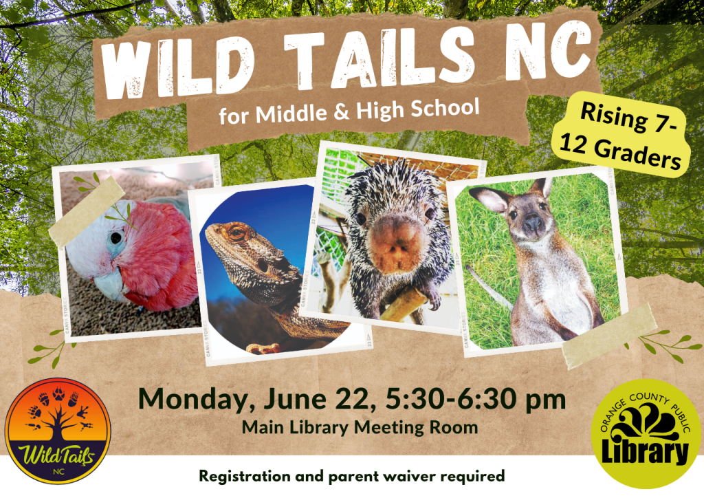 Wild Tails NC, Rising 7th - 12 Grade