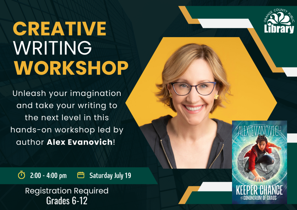 Creative Writing Workshop with Alex Evanovich