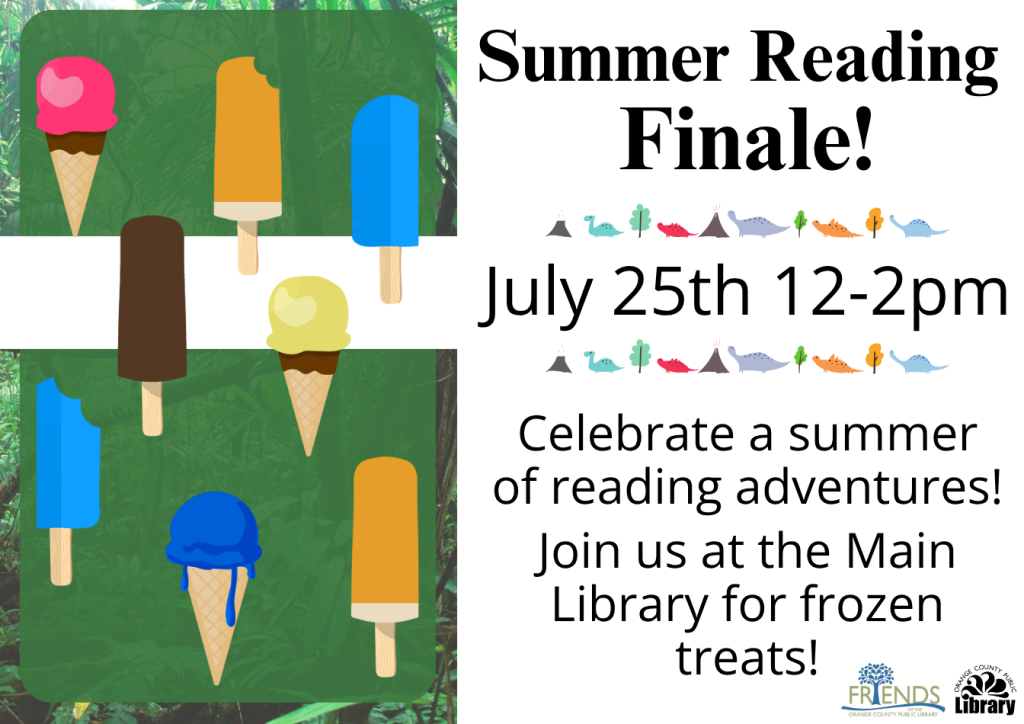 Summer Reading Finale! Frozen Treats