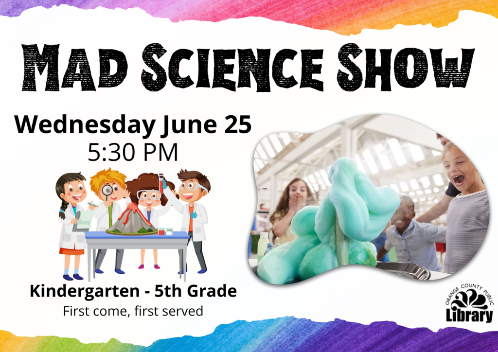 Mad Science Show, K-5th Grade