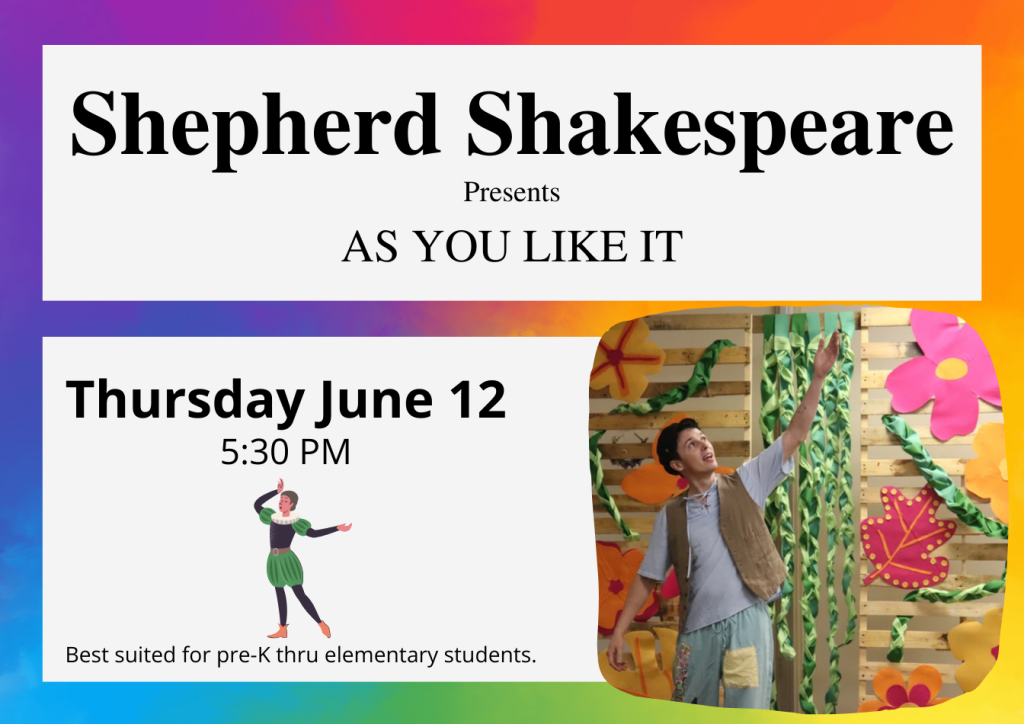 Shepherd Shakespeare Presents... As You Like It