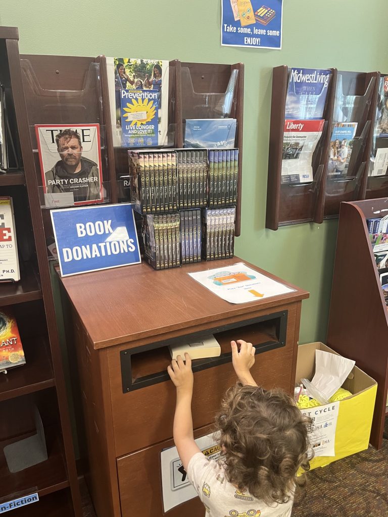 The Friends' Book-Sale Book Drop