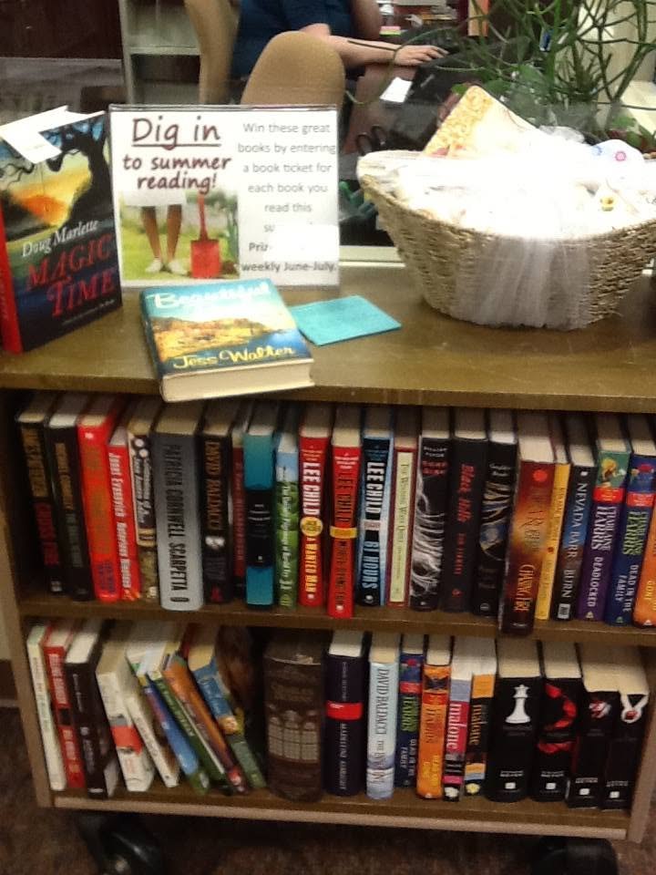 The adult drawing: a ticket for every book read