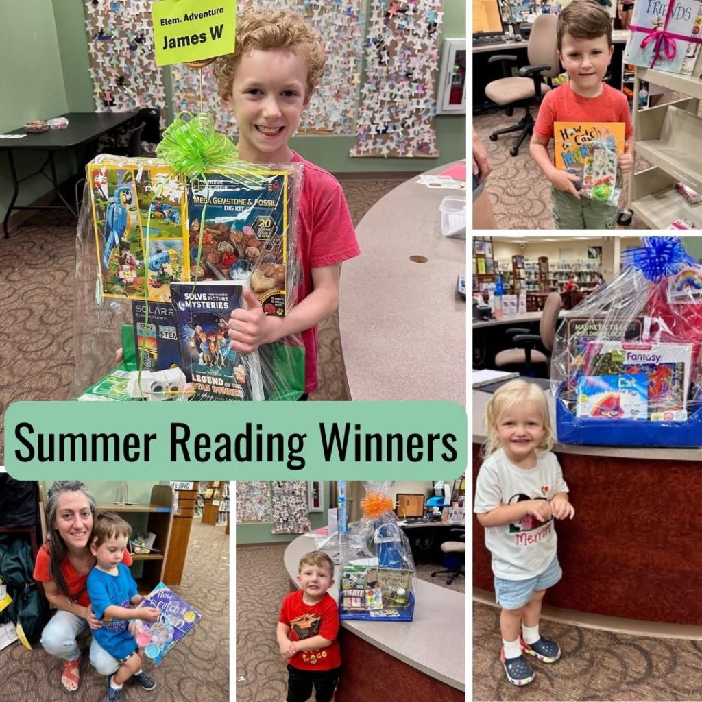 Raffle basket winners