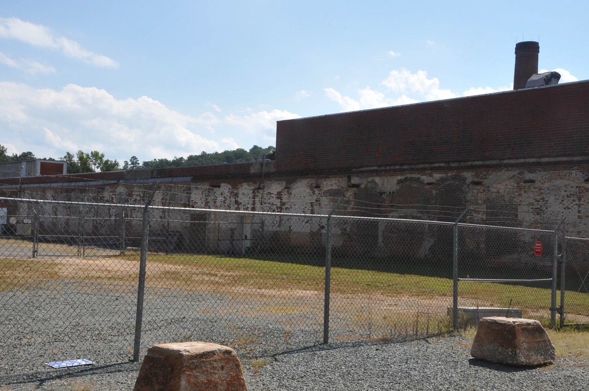 The Eno Cotton Mill, west of Hillsborough