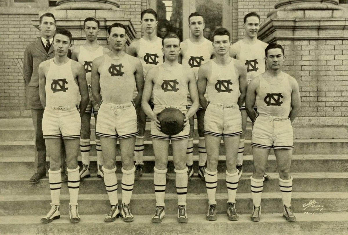 The 1923-24 Carolina basketball team, Yackety Yack 1924