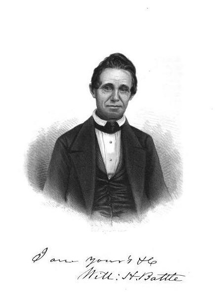 William Horn Battle, 1854