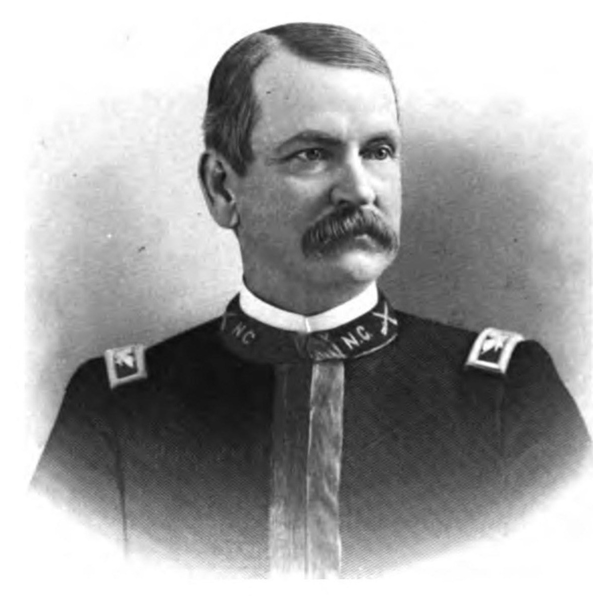 Robert Bingham, portrait plate, 1907
