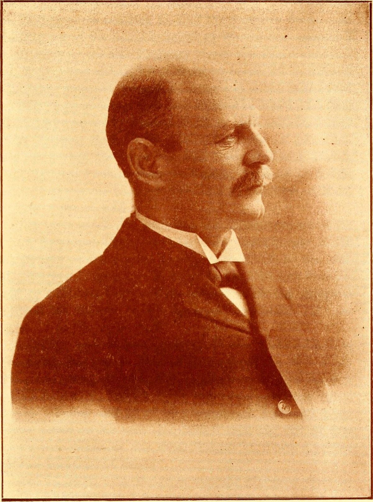 William H. S. Burgwyn, portrait plate, 1896