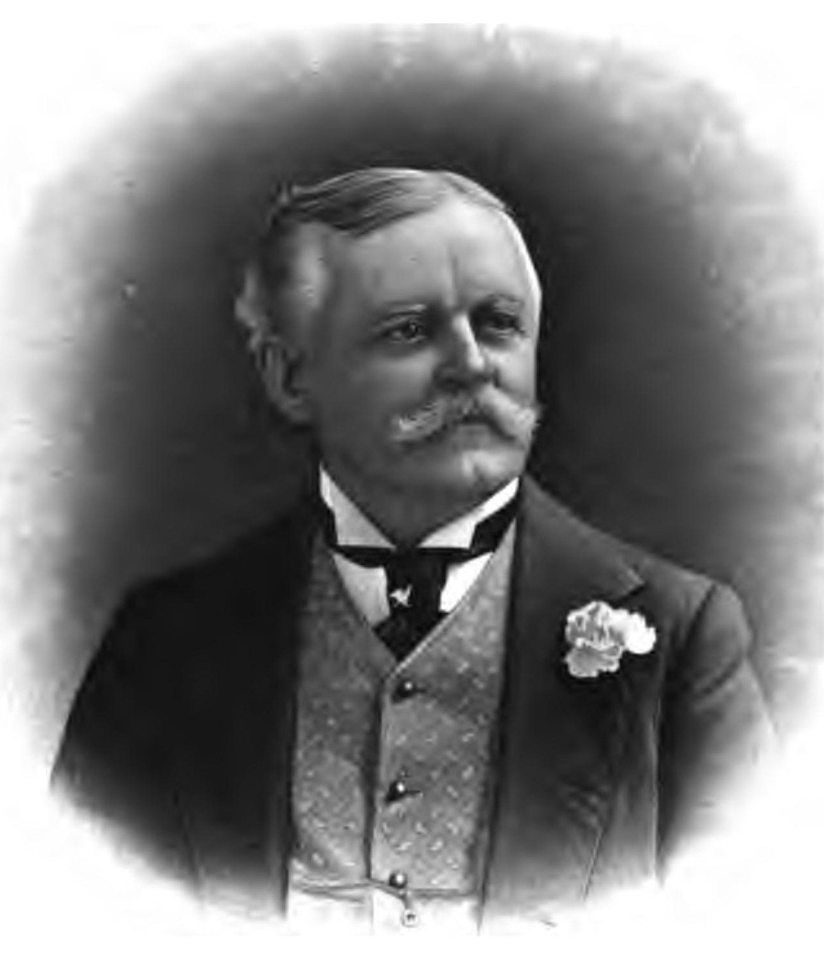 Julian S. Carr, engraving, 1905