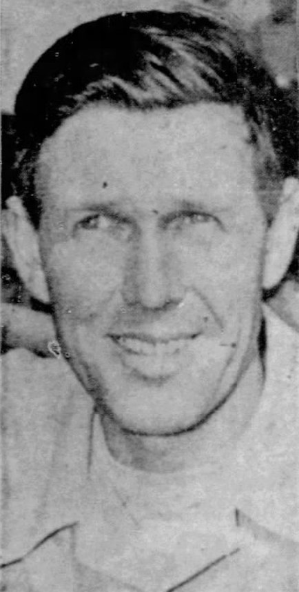Bill France Sr., newspaper photograph, 1949
