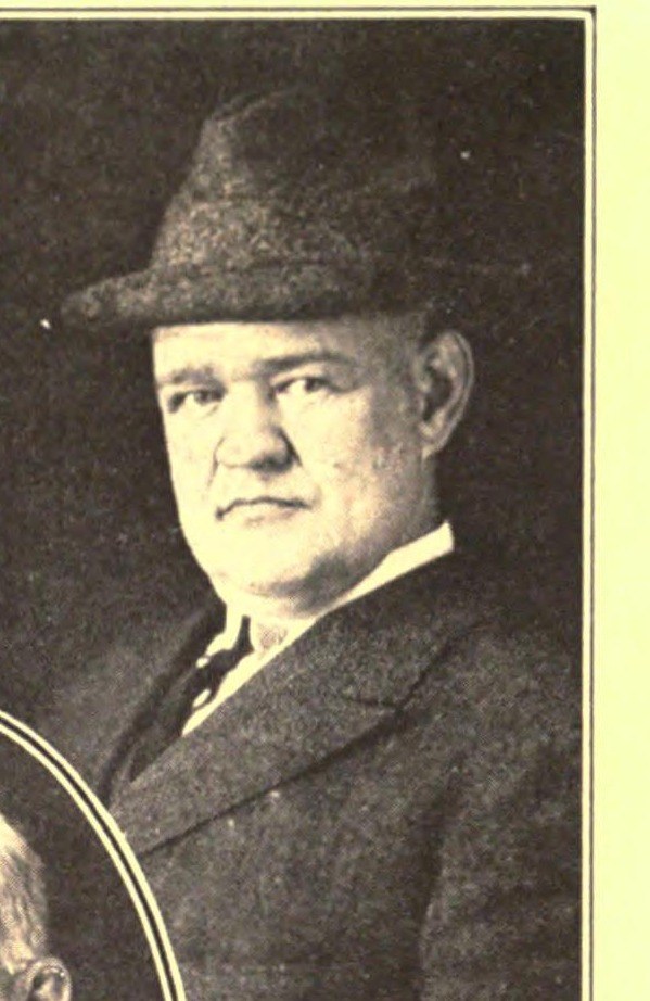 Ernest Graves, portrait plate, 1919