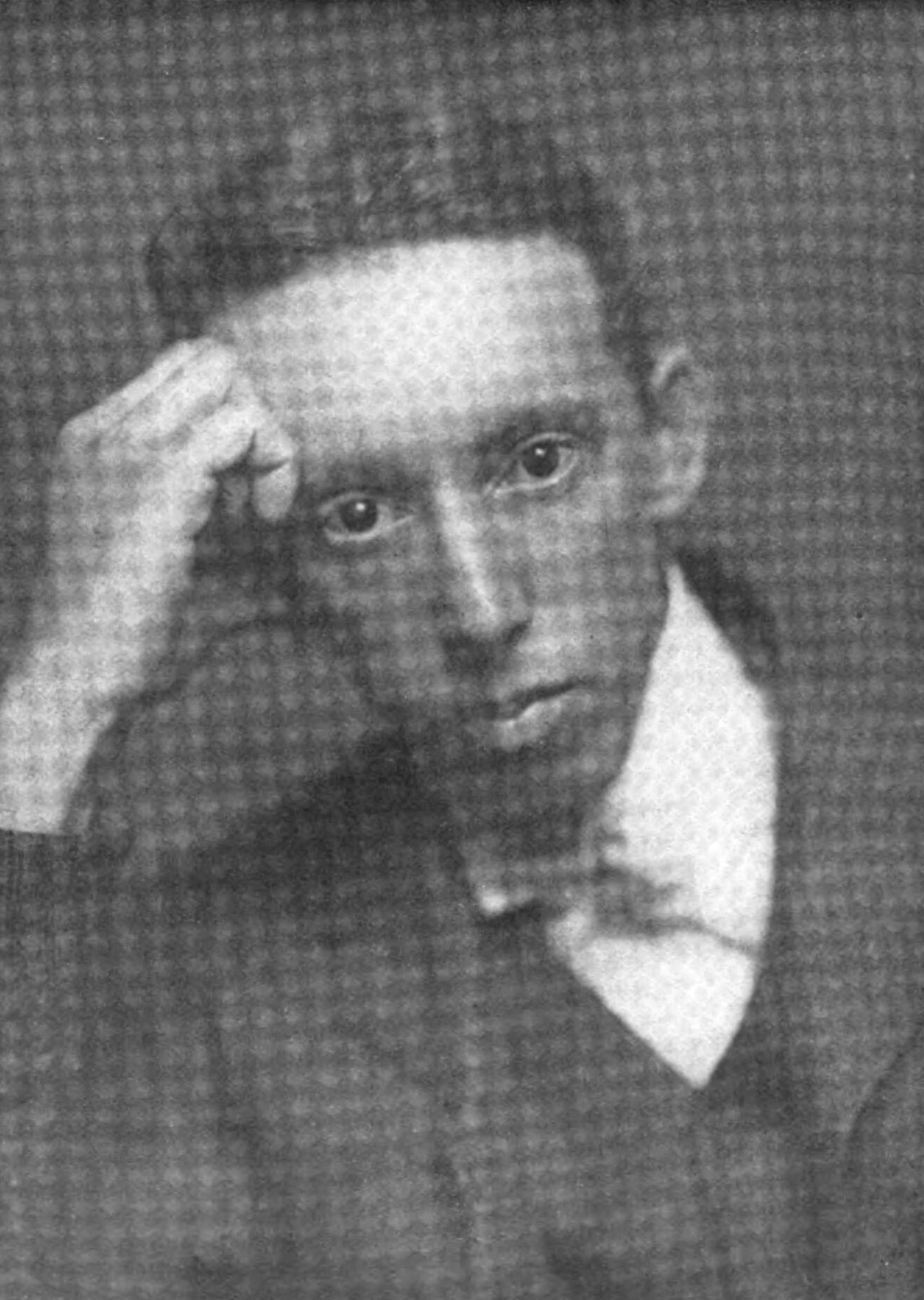 Archibald Henderson, portrait plate, 1910