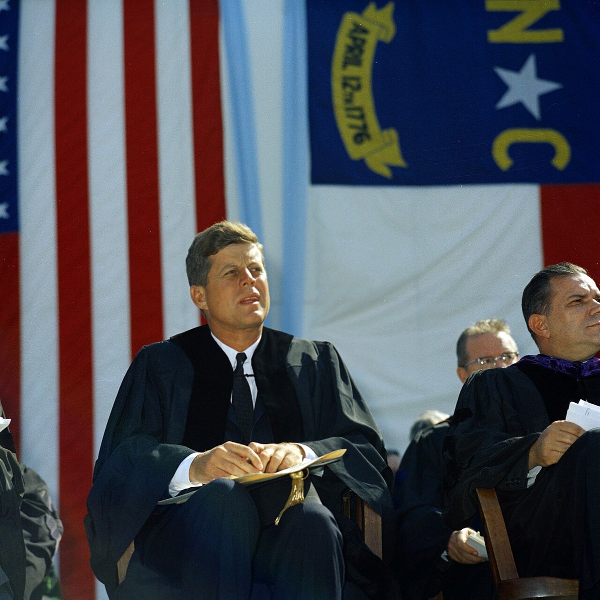 John F. Kennedy, photograph, 1961