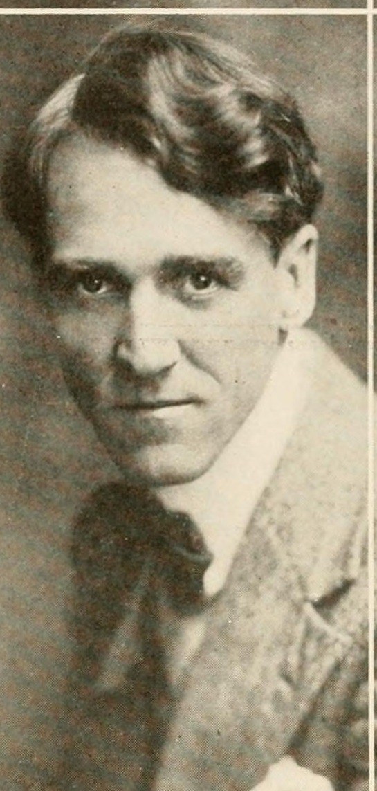 Frederick H. Koch, portrait plate, 1919