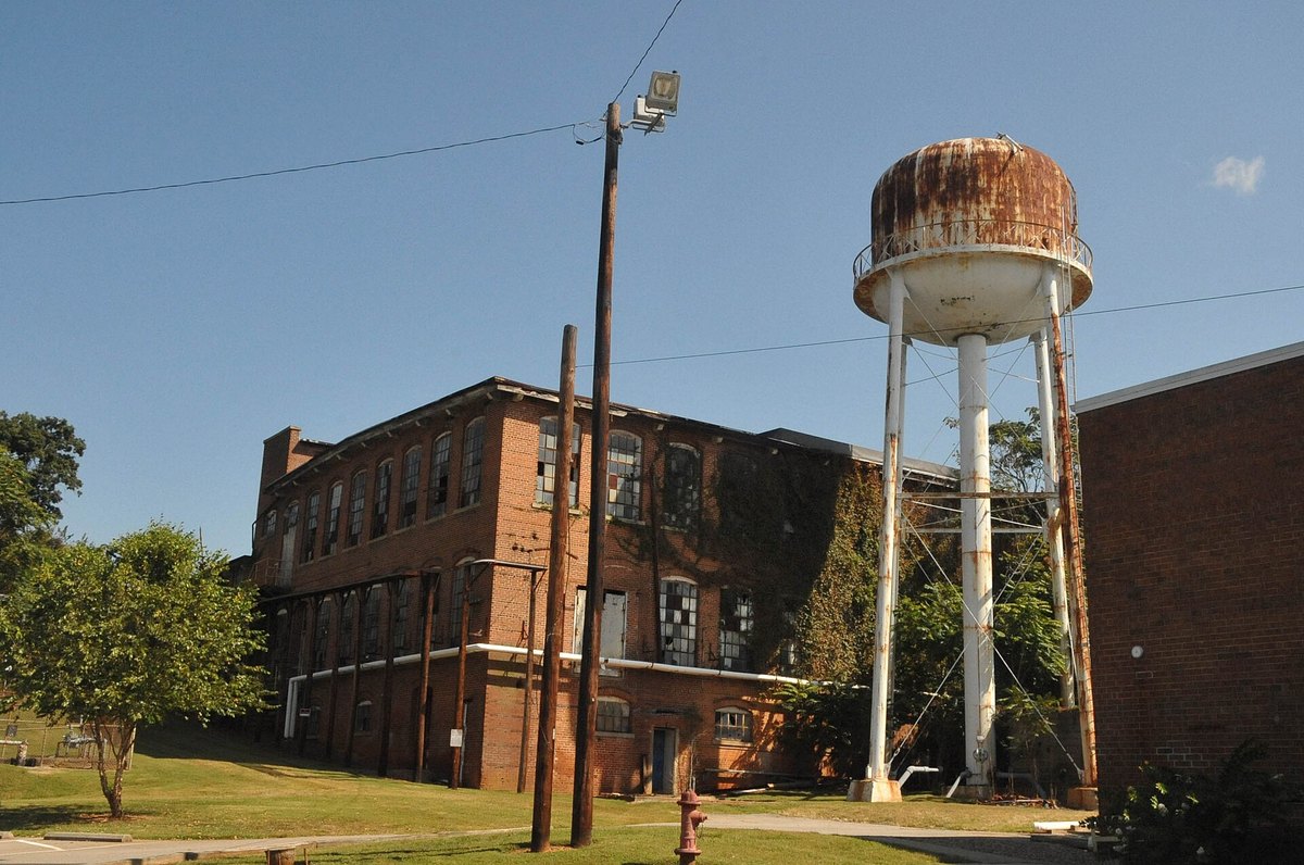 Bellevue Manufacturing Company mill, Hillsborough, 7 March 2007