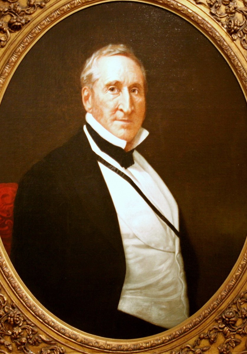 Thomas Hart Benton, born at Hart’s Mill near Hillsborough in 1782, in a portrait of about 1861