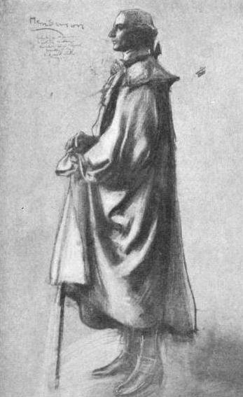 Judge Richard Henderson, who held the Hillsborough court the Regulators broke up in 1770; drawing published 1920