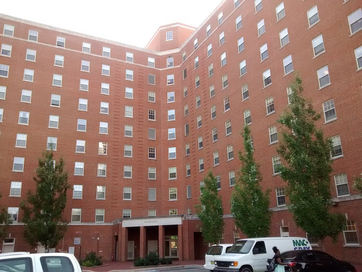 Morrison Residence Hall, UNC Chapel Hill, 2 September 2014