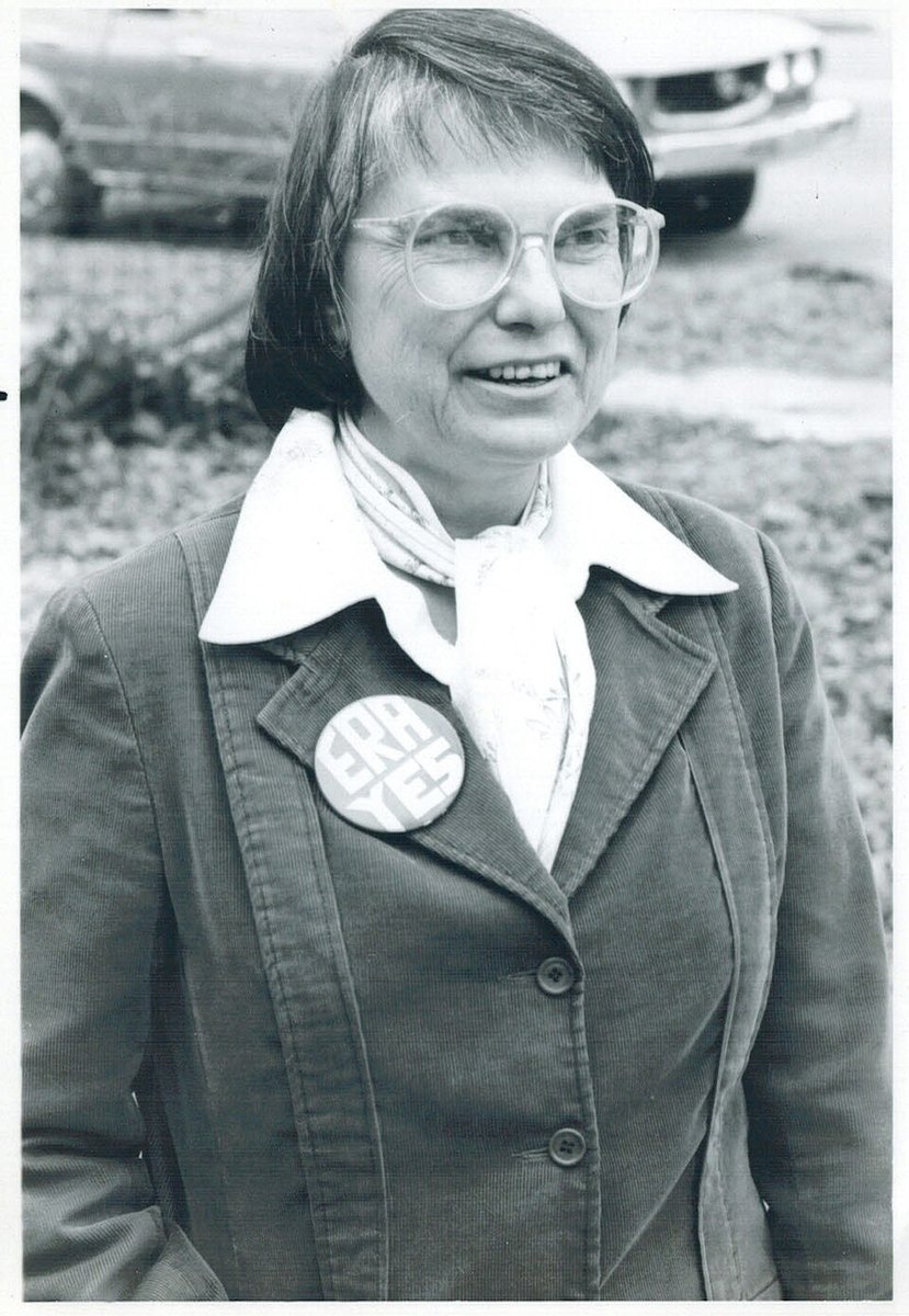 Miriam Slifkin at an ERA YES meeting, 1970s