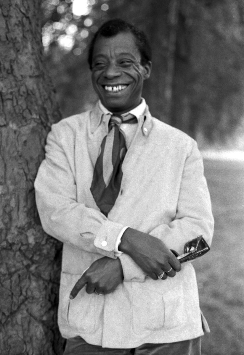 James Baldwin in Hyde Park, London, 1969