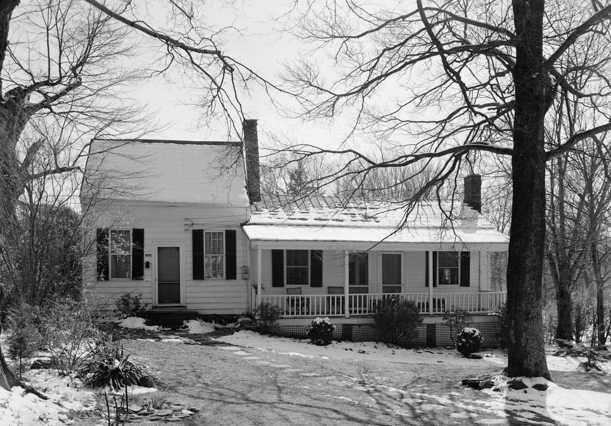Nash Law Office, north front, Hillsborough, HABS photograph, 1965